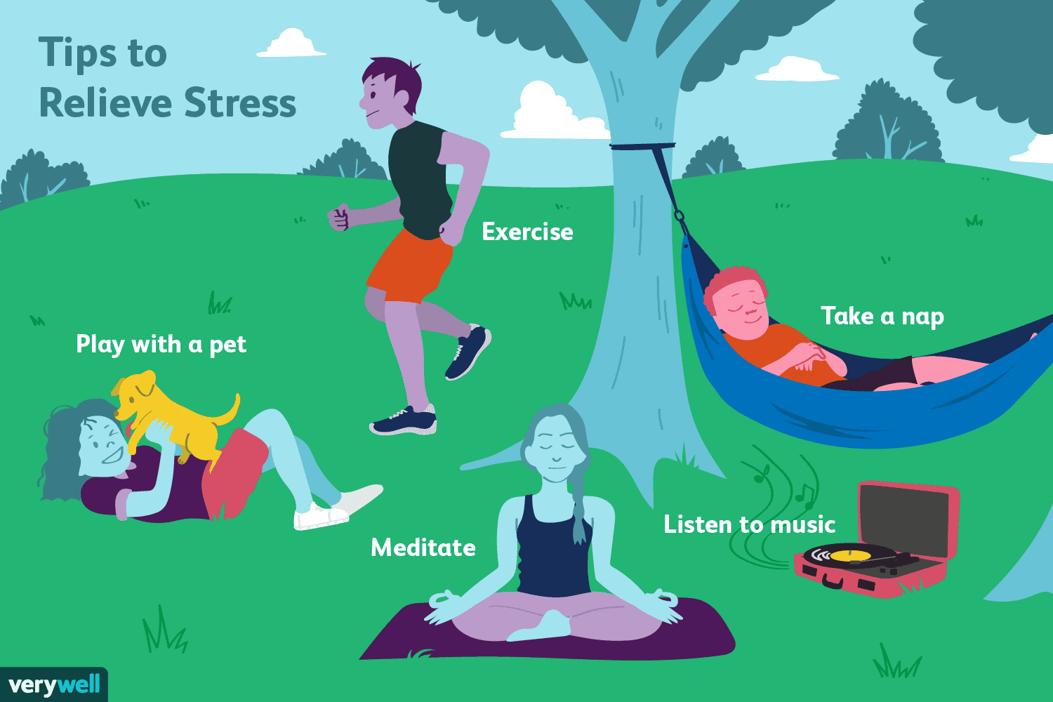 tips to relieve stress